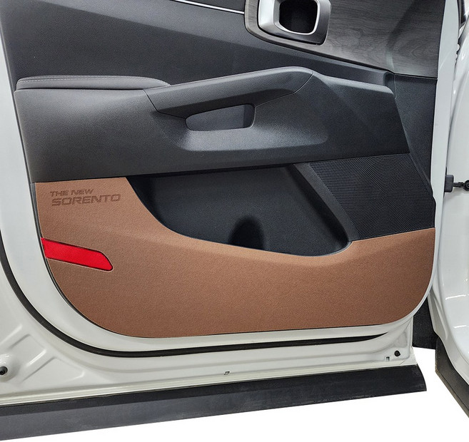 차량 도어 스크래치 커버 기스방지, 진그레이, 더뉴/QM6(16년~년), 현대