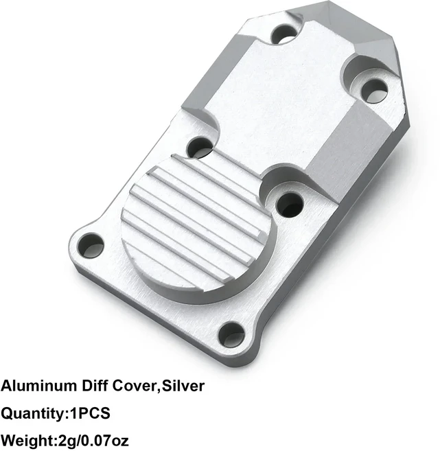 오프로드RC카 RC카서스펜션 RC카튜닝 웨이트 스티어링 너클 휠 육각 충격흡수 액슬 커버 RC 크롤러 SCX24 업그레이드 부품용, [16] Aluminum Skid Plate