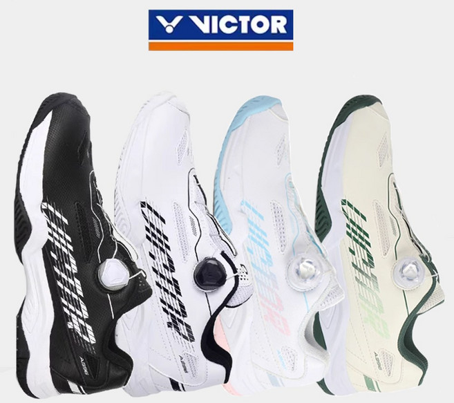 빅터 VICTOR 배드민턴화 A396 남성 여성 다이얼 실내 운동화 인도어 신발 입문