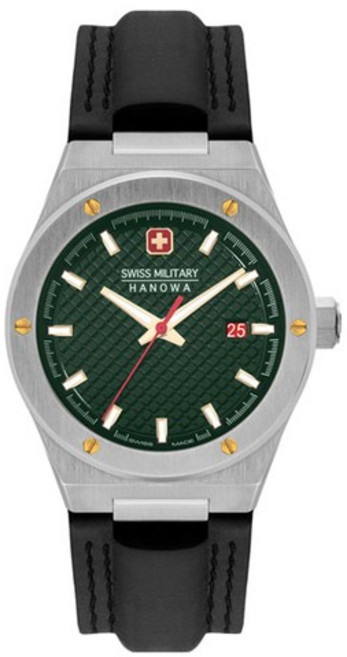 하노와 SMWGB2101602 남성 가죽 시계