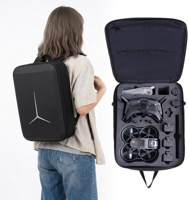 호환 DJI 아바타 백팩 숄더백 가방 모션컨트롤러 배터리 칸막이형 수납 AVATA, 1개, n0866