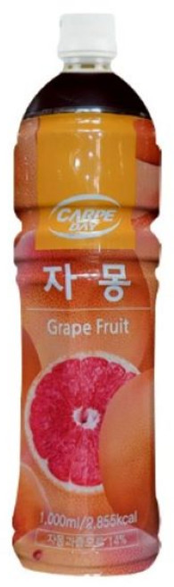 액상차-대호 자몽 음료베이스 1000ml BSCOFFEE, 1L, 1개