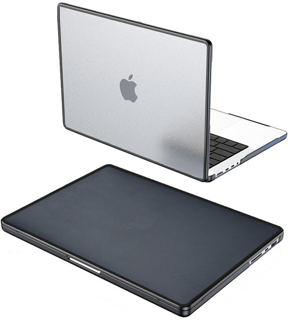 트루커버 맥북 에어 M2 M3 M4 13인치 A2681 A3113 A3240 무광 범퍼 케이스 테두리 포인트, 무광 투명그레이 범퍼 케이스, 에어 M2 13인치(A2681), 1개
