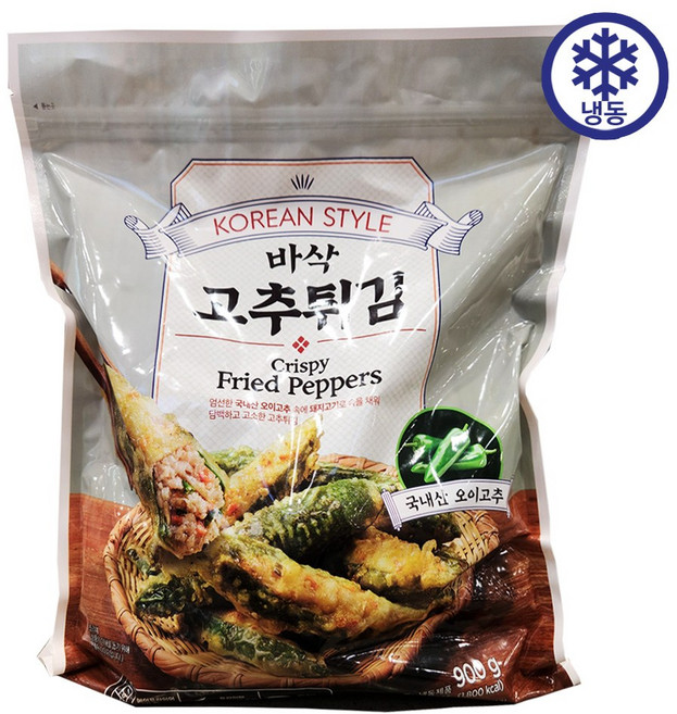 신세계푸드 바삭 고추튀김, 1개, 900g