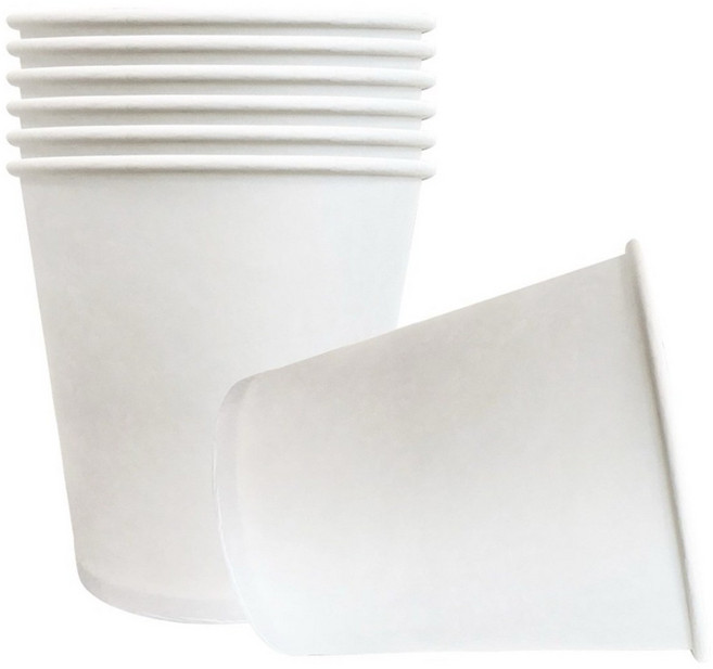 페이퍼맥스 기본 무인쇄 종이컵 180ml, 1000개, 1000개