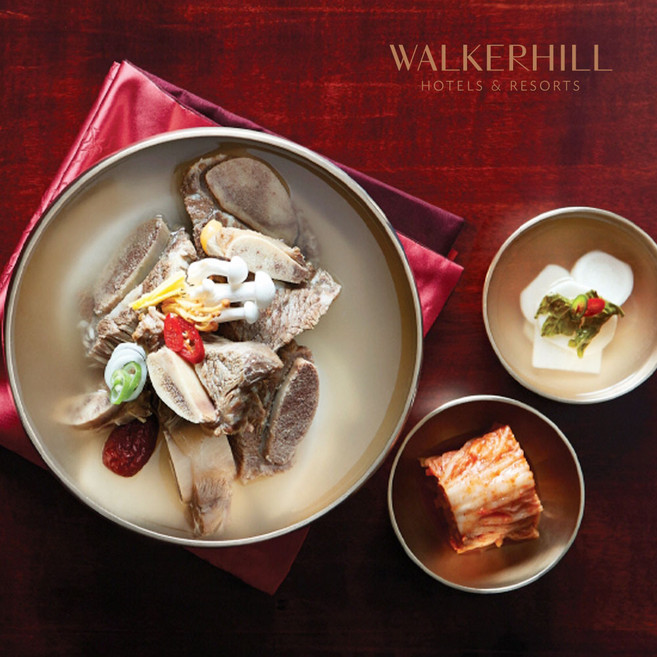 워커힐호텔 명월관 갈비탕 + SUPEX 배추김치, 3세트, 1.1kg