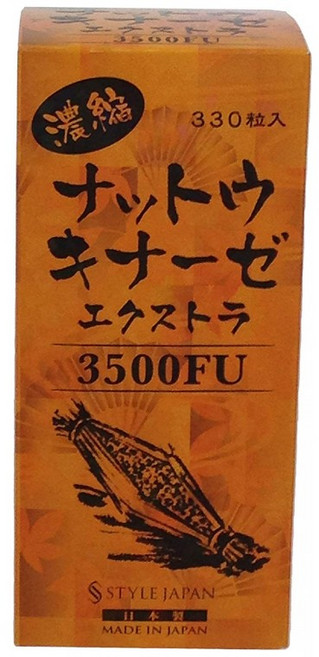 일본 낫토키나제 낫또 나토 나또 엑스트라 3500FU, 1개