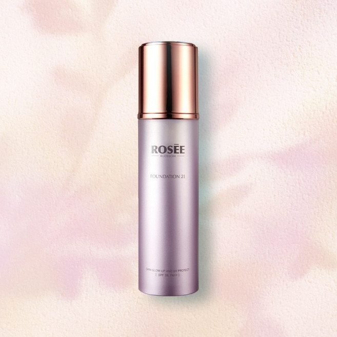 로제 블라썸 파운데이션, 21호 (라이트베이지), 1개