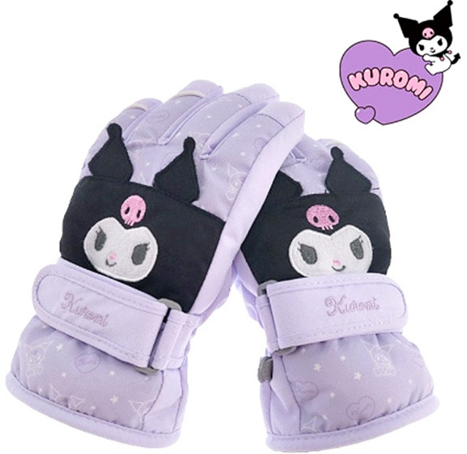 쿠로미 스키손가락장갑 [입체-50042] [Q0352]