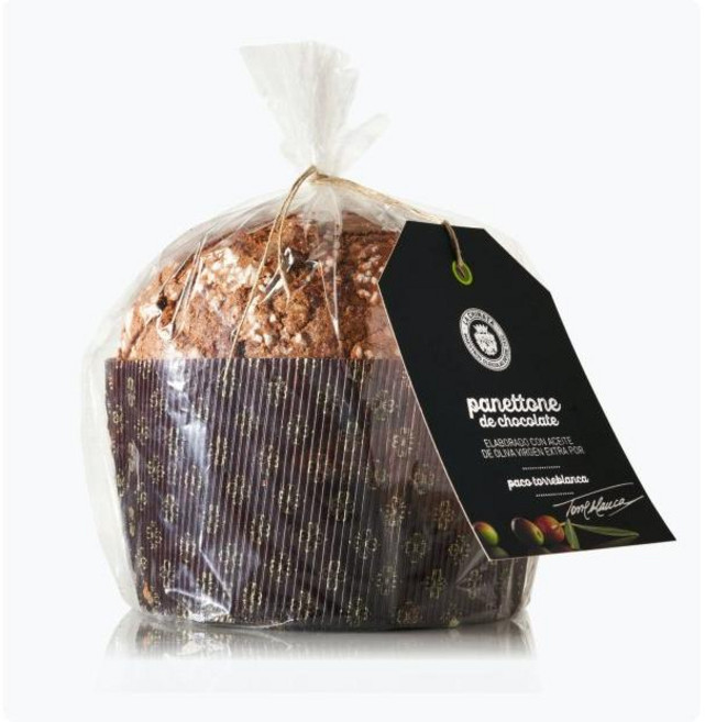 스페인 라치나타 La Chinata Panettone de Chocolate 토레블랑카 올리브오일 초콜릿 파네토네, 1kg, 1개