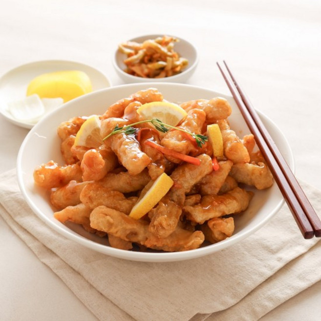 우리현미 등심탕수육 1Kg 1팩, 없음