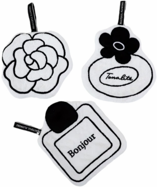 봉주르 주방핸드타올 3종세트, 1개