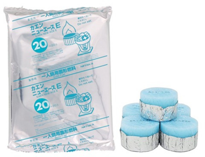 카엔 고체연료 20g 1봉지 20개 캠핑 연료 미니화로