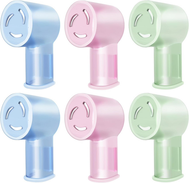 구강 B iO 칫솔 헤드용 커버 전동 적합한 캡(다채로운), 01 6pcs