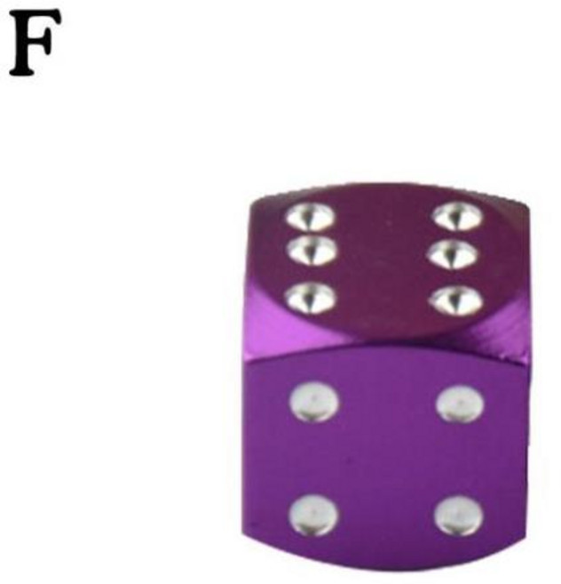 자동차 자전거 오토바이 휠 타이어 공기 알루미늄 합금 밸브 캡 스템 커버 육각 벤트 캡, 1개