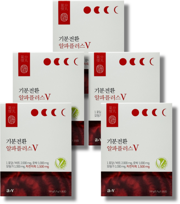 생활약속 기분전환 알파플러스, 110g, 5박스