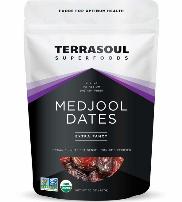 Terrasoul Superfoods 테라소울 슈퍼푸드 메드줄 데이츠 대추야차 32oz(907g), 907g