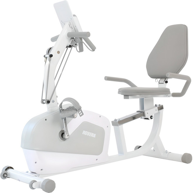 로베라 바디밸런스 좌식 실내자전거, 화이트
