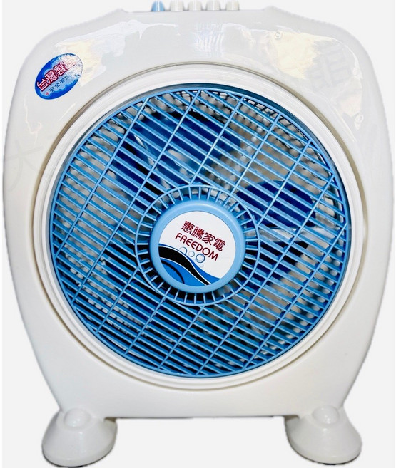 惠騰冷風箱電扇 台灣製造10吋冷風扇 節能靜音, 白色, FR-308