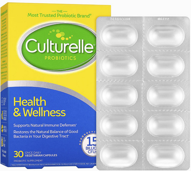 컬처렐 헬스 앤 웰니스 프로바이오틱 150억 베지테리안 캡슐, 30개입 × 1개, 1개, 30정