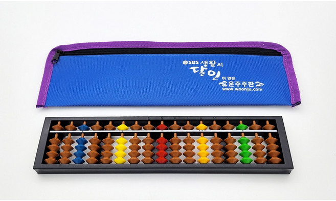 국산 KC인증 운주주판 / 17선 신호등 주판 / 숫자놀이 수세기교구 어린이 숫자교구 수교구, 1개