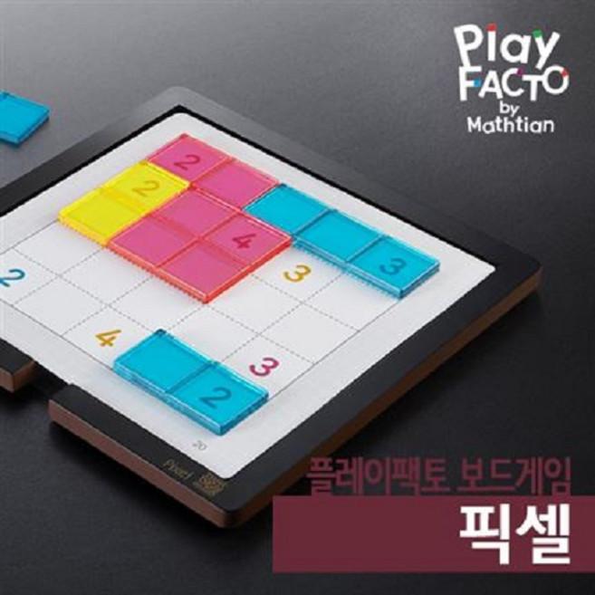 플레이 팩토 보드게임 - 픽셀 (도형), 1개