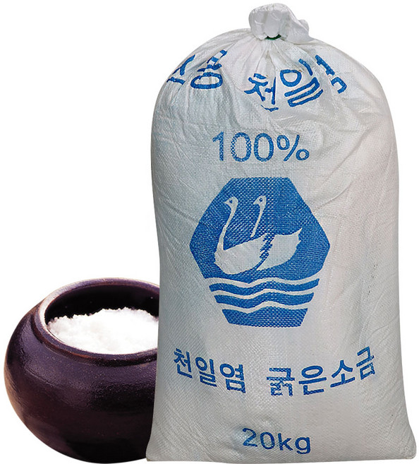 (배터짐) 3년 간수뺀 굵은 소금 천일염 원전 방류전, 20kg, 1개