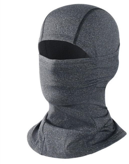 한 개 포장 야외 방풍 보온 스키 모자, 그레이, 1개