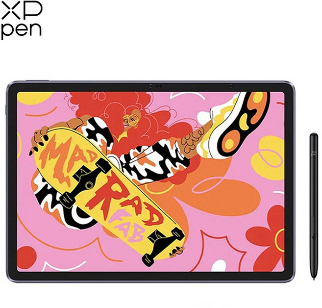 (당일발송 8종사은품 증정) 엑스피펜 매직 드로잉 패드 리뉴얼 16K 안드로이드 타블렛 18개월AS지원, 블랙