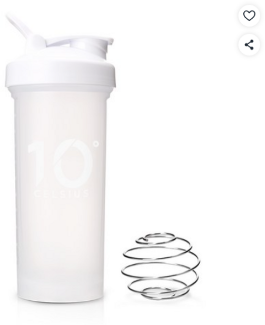 10도씨 블렌딩 쉐이커보틀 프로 + 블랜더볼, WHITE, 1L, 3개