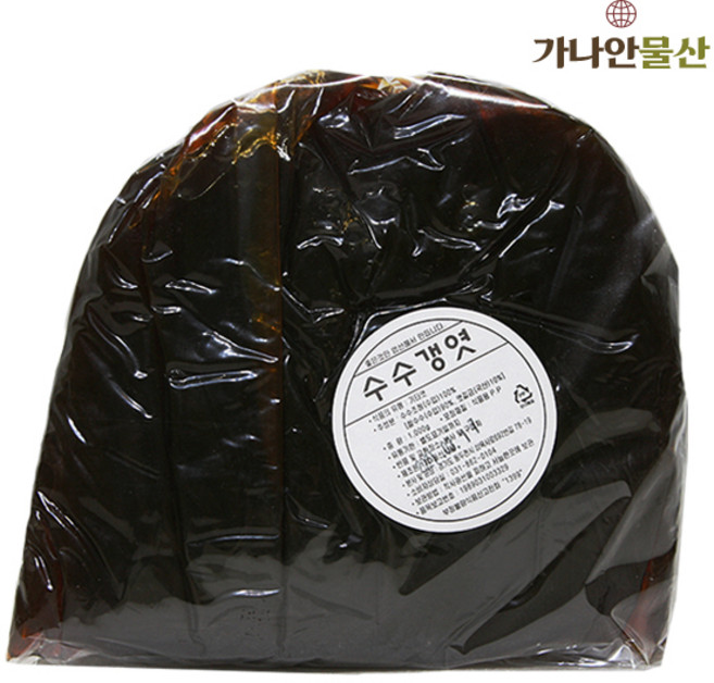 가나안허브 수수엿 1000g, 1kg, 2개