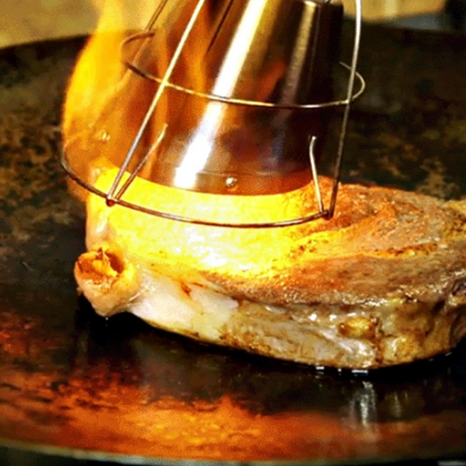 캠핑 요리용 토치 시어잘 헤드 가스토치 스테이크 조리용, 1개