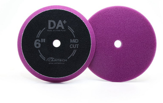 카테크 DA플러스 하드레이어 슬림 패드 폴리싱, 미드컷패드(퍼플)