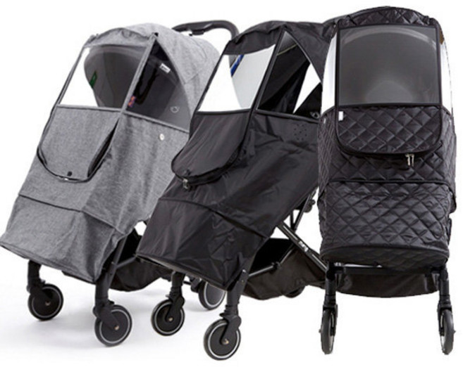 (리안/잉글레시나/페도라/타보) 유모차 공용 방풍커버 방한커버 모기장 레인커버, 03.하삐 휴대용 모기장커버, 1개