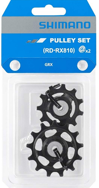 UT GRX RD-6800 6870 R8000 RX400 후방 변속기 텐션 가이드 풀리 세트, Black, 03 RX810 RX815