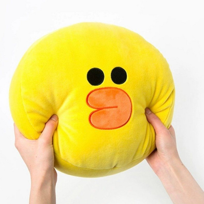 라인프렌즈 LINE FRIENDS 브라운 샐리 쿠션 베개 30cm, 샐리  30cm