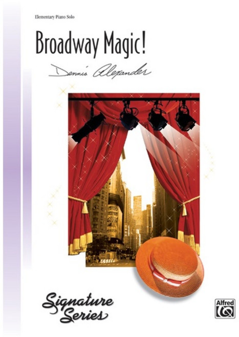 Dennis Alexander 鋼琴樂譜集：Broadway Magic! 型號 00-31953, 1個