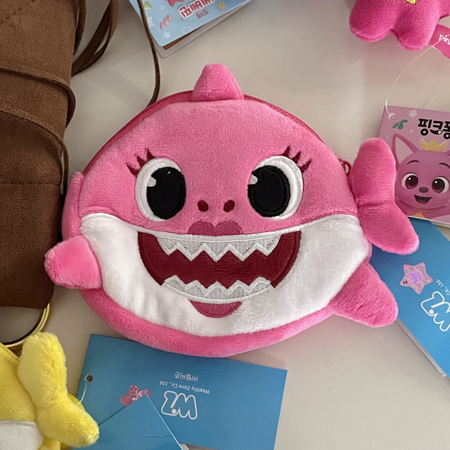 핑크퐁 동전지갑 미니 파우치