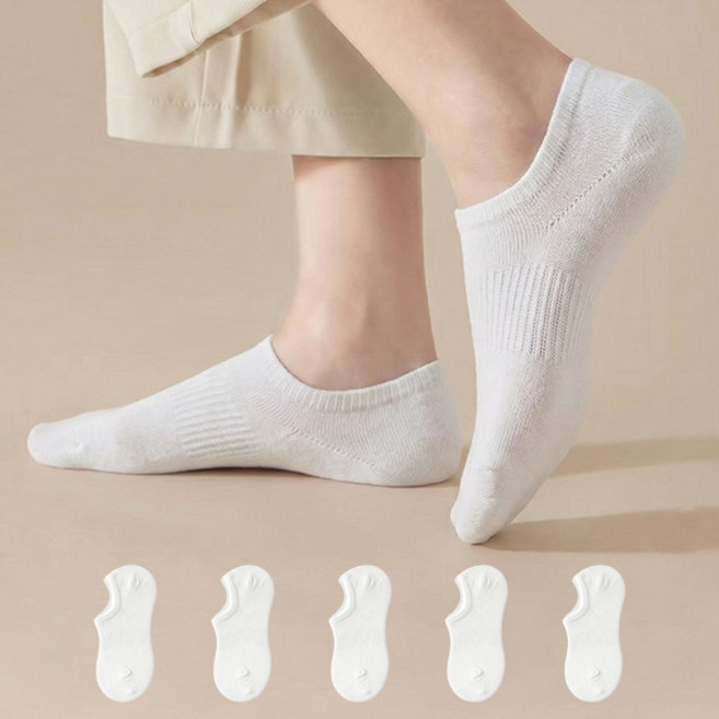 나바바 NY009 여성 안벗겨짐 페이크삭스 5켤레