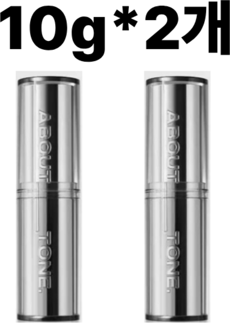 어바웃톤 블러 래스팅 스틱 프라이머 10g, 무색, 2개