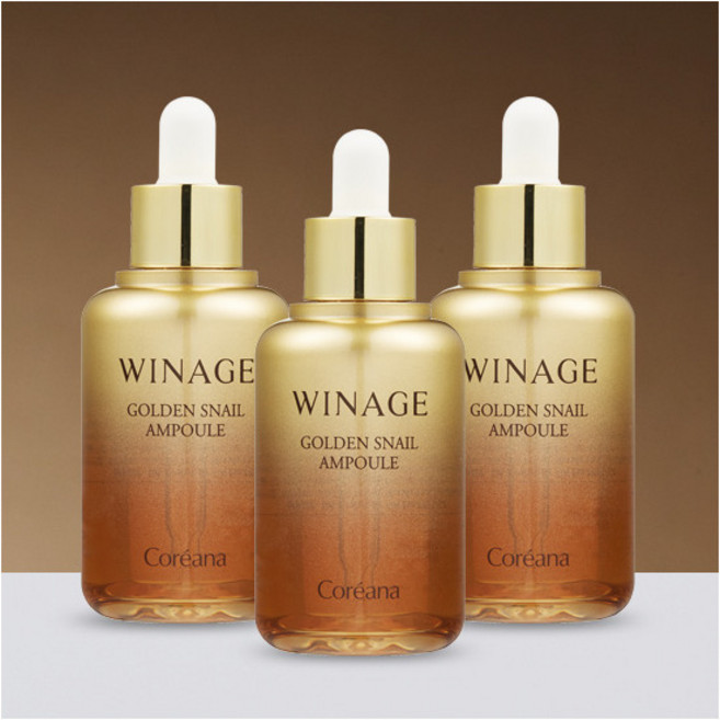 위네이지 코리아나 골든 스네일 앰플, 50ml, 3개