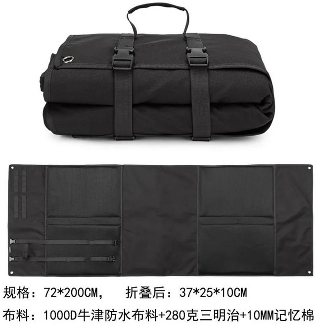 전술 슈팅 매트 야외 훈련 필드 천 캠핑 방습 장비, 03 하얀색, 1개, 색상: 3. BK