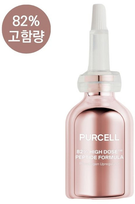 퍼셀 82% 하이도즈 펩타이드 포뮬라 고함량 주름개선 콜라겐 앰플, 1개, 30ml
