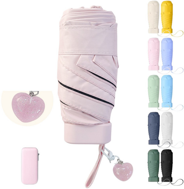 자외선차단 UV 암막 초경량 5단 우양산