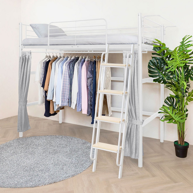 일루일루 이층벙커침대 모음, 화이트, 코모드i기본행거형벙커침대 프레임만