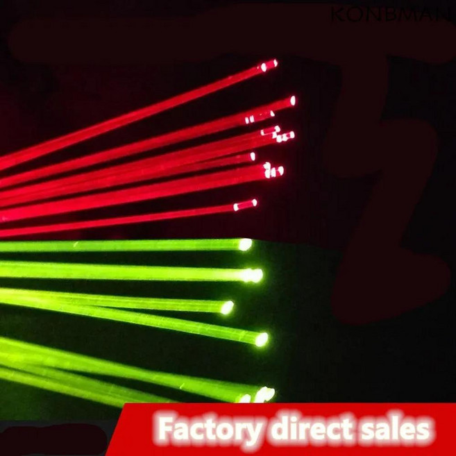 노란색 시력 복합 50cm 사냥 녹색 5mm 교체 새총 광섬유 액세서리 섬유 양궁 빨간색, 1.5mm diameter red, 1개