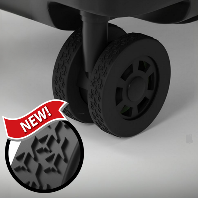 젤피온 5세대 빠짐방지 캐리어 바퀴 커버 실리콘 8개세트