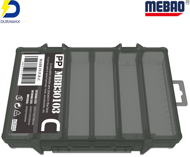 듀라맥스 메바오 루어케이스 MB-B 다용도 소품 웜 도래 봉돌, MBB-C, 1개, 블랙