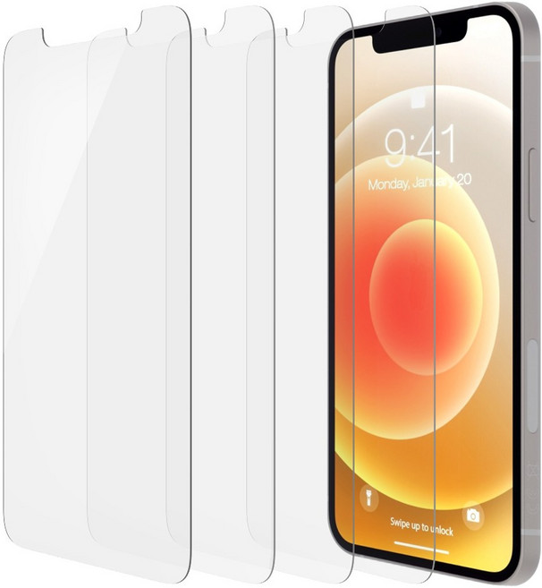 모란카노 플래쉬 강화유리 액정보호필름 4매, 1세트