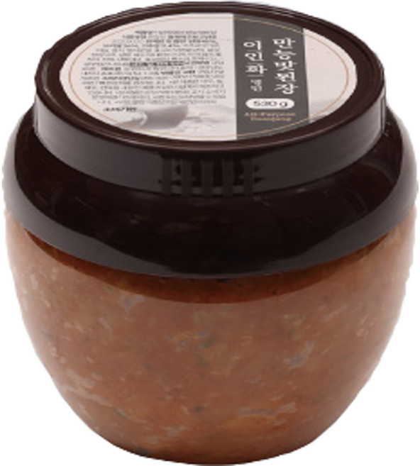 [ MJ-Item ] 이인화 명인 맛된장 5통 재래식 한식 된장 찌개 국 쌈장, 1세트, 1.96kg
